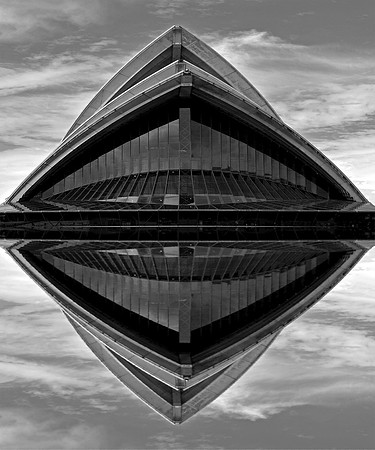 Opera House - Sydney, Australia, shot 2018, printed 2021 Limited Edition of 15 (2 Artist's Proofs) $165 matted and framed